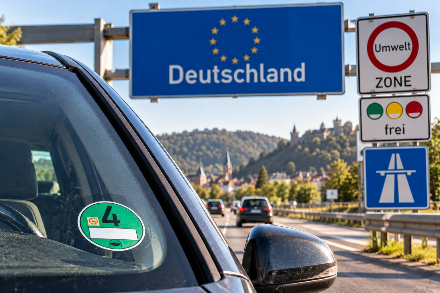 milieusticker Duitsland